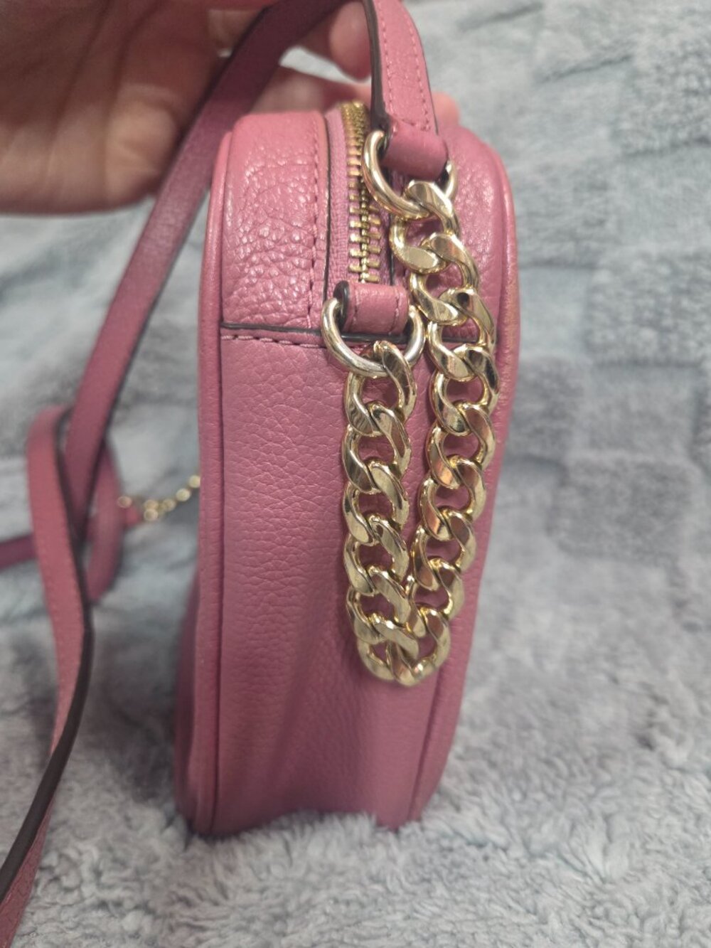 Michael Kors Fulton EW Crossbody Bag in Pink Tulip - Picture 4 of 16